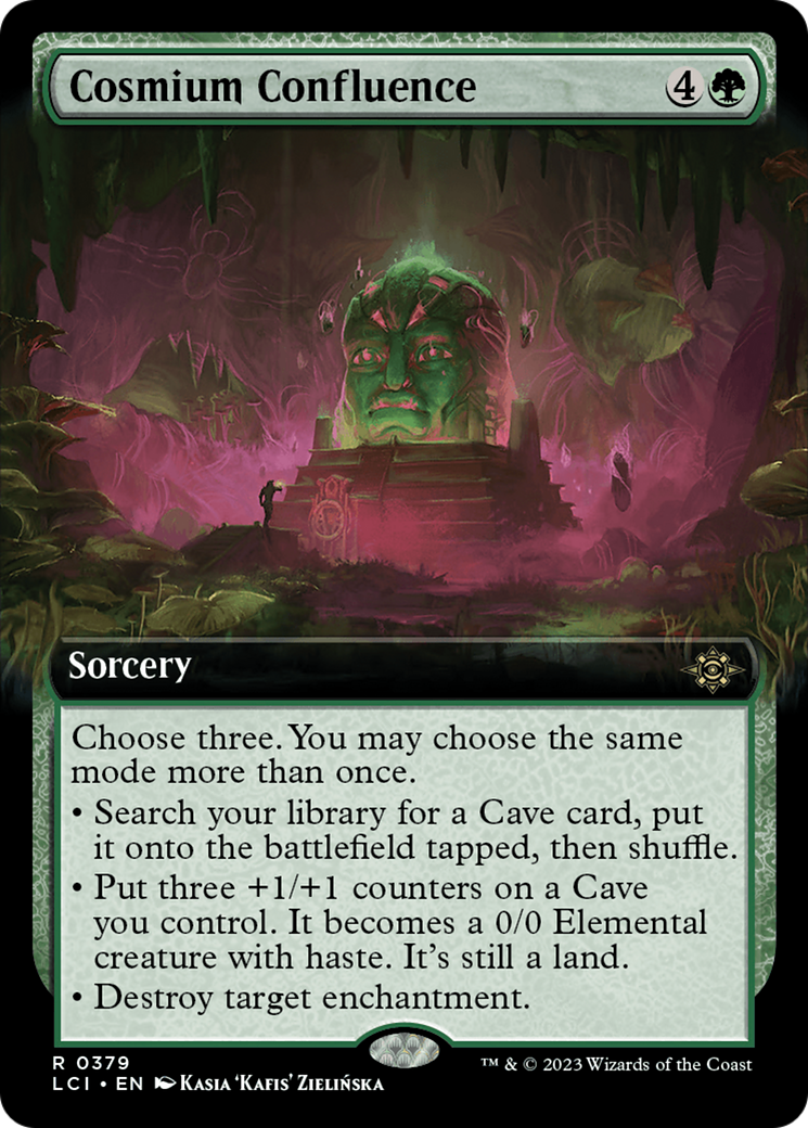 Cosmium Confluence (Extended Art) (LCI-379) - The Lost Caverns of Ixalan: (Extended Art) Foil
