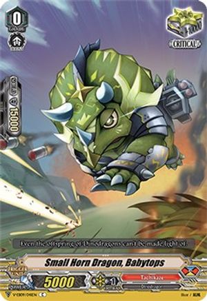 Small Horn Dragon, Babytops (V-EB09/041EN) - V-EB09: The Raging Tactics