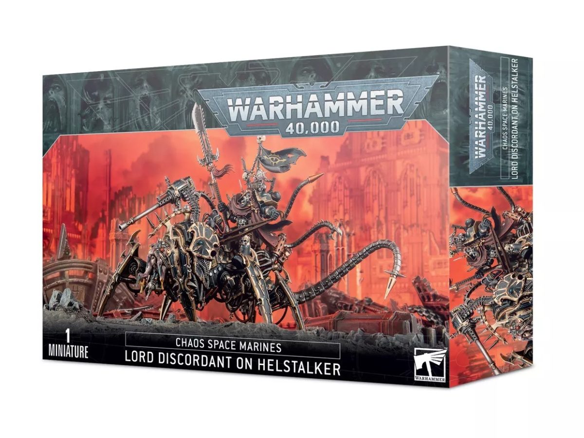 Warhammer: 40k - Chaos Space Marines - Lord Discordant on Helstalker