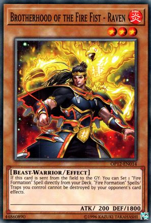 Brotherhood of the Fire Fist - Raven (OP12-EN014) - OTS Tournament Pack 12 Unlimited