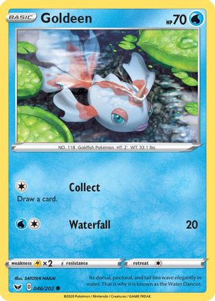 Goldeen (046) 046/202 SWSH01 Sword & Shield Base Set - Common
