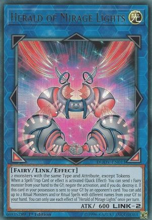 Herald of Mirage Lights (DUOV-EN011) - Duel Overload 1st Edition