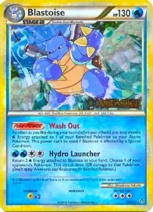 Blastoise 013/95 - Holofoil HGSS Promos - Promo