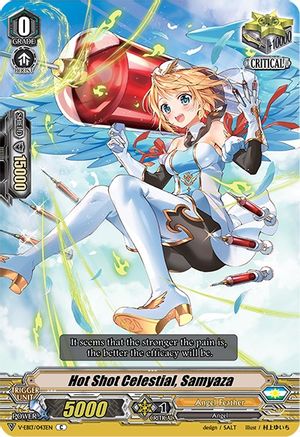 Hot Shot Celestial, Samyaza (V-EB13/043EN) - V-EB13: The Astral Force