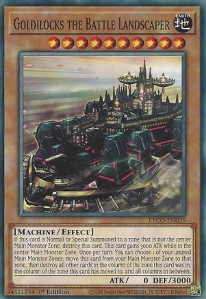 Goldilocks the Battle Landscaper (ETCO-EN038) - Eternity Code 1st Edition
