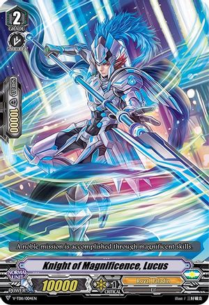 Knight of Magnificence, Lucus (V-TD11/004EN) - V-TD11: Altmile