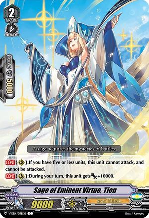 Sage of Eminent Virtue, Tion (V-EB14/038EN) - V-EB14: The Next Stage