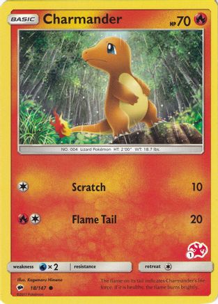 Charmander 018/147 Battle Academy - Promo
