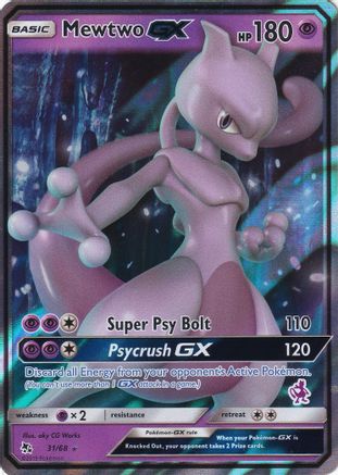 Mewtwo GX 031/68 - Holofoil Battle Academy - Promo