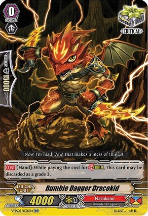 Rumble Dagger Dracokid (V-SS05/036EN) - V-SS05: Premium Collection 2020