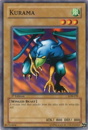 Kurama (LOB-039) - The Legend of Blue Eyes White Dragon Unlimited