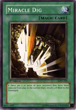 Miracle Dig (LON-100) - Labyrinth of Nightmare Unlimited