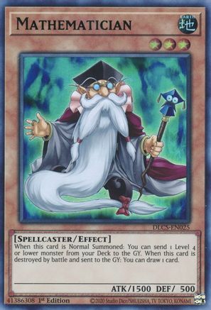 Mathematician (Green) (DLCS-EN025) - Dragons of Legend: The Complete Series 1st Edition