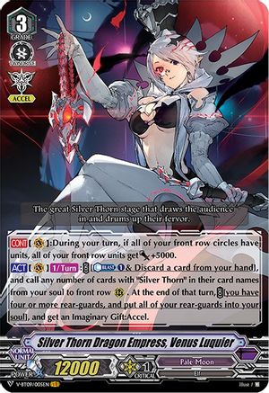 Silver Thorn Dragon Empress, Venus Luquier (V-BT09/005EN) - V-BT09: Butterfly d'Moonlight