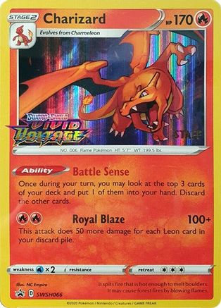 Charizard SWSH066 - Holofoil SWSH Sword & Shield Promo Cards - Promo