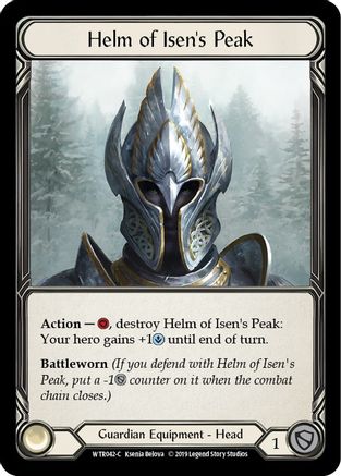 Helm of Isen's Peak (WTR042-C) - Welcome to Rathe 1st Edition