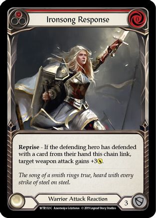 Ironsong Response (Red) (WTR132) - Welcome to Rathe Unlimited Edition