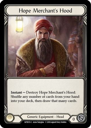 Hope Merchant's Hood (WTR151) - Welcome to Rathe Unlimited Edition