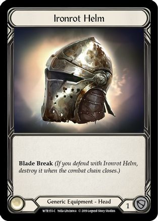 Ironrot Helm (WTR155) - Welcome to Rathe 1st Edition