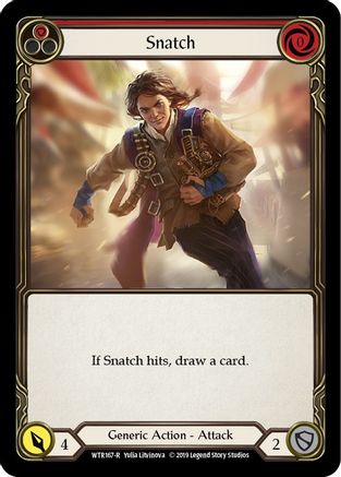 Snatch (Red) (WTR167) - Welcome to Rathe 1st Edition Rainbow Foil