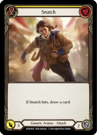 Snatch (Yellow) (WTR168) - Welcome to Rathe Unlimited Edition Rainbow Foil