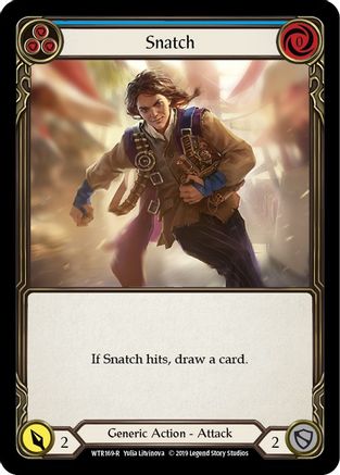 Snatch (Blue) (WTR169) - Welcome to Rathe Unlimited Edition Rainbow Foil