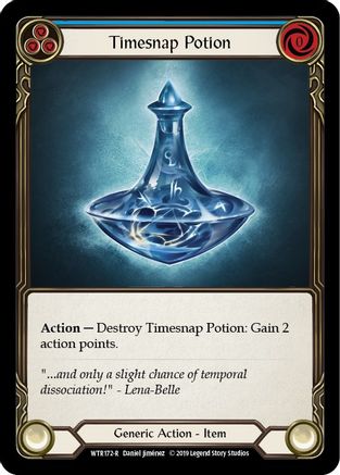 Timesnap Potion (WTR172) - Welcome to Rathe 1st Edition Rainbow Foil