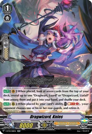 Dragwizard, Knies (V-BT10/018EN) - V-BT10: Phantom Dragon Aeon