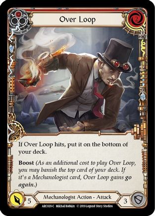 Over Loop (Red) (ARC020) - Arcane Rising Unlimited Edition