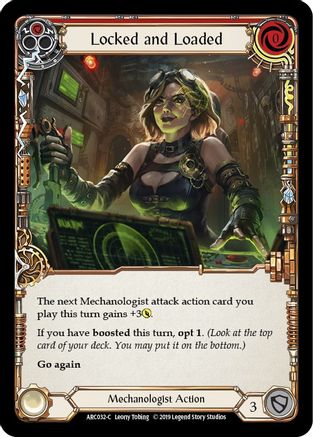 Locked and Loaded (Red) (ARC032) - Arcane Rising Unlimited Edition Rainbow Foil