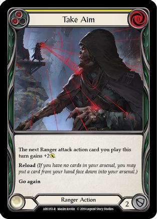 Take Aim (Yellow) (ARC055) - Arcane Rising Unlimited Edition