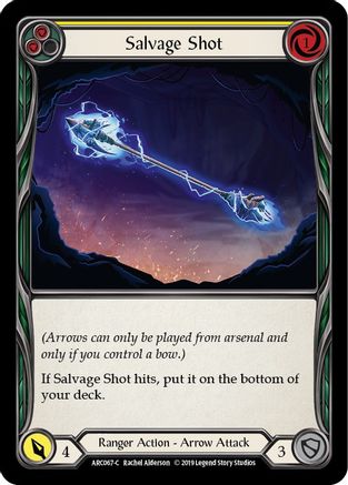 Salvage Shot (Yellow) (ARC067) - Arcane Rising Unlimited Edition