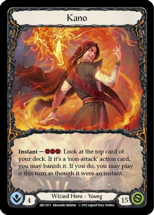 Kano // Kano, Dracai of Aether (ARC114) - Arcane Rising 1st Edition