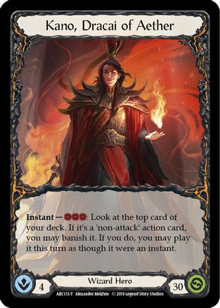 Kano, Dracai of Aether // Teklo Plasma Pistol (ARC113) - Arcane Rising 1st Edition