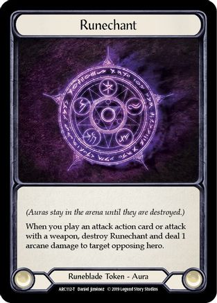 Runechant // Viserai, Rune Blood (ARC112) - Arcane Rising Unlimited Edition