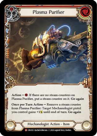 Plasma Purifier (CRU105) - Crucible of War 1st Edition Rainbow Foil
