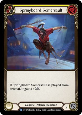 Springboard Somersault (CRU187) - Crucible of War Unlimited Edition
