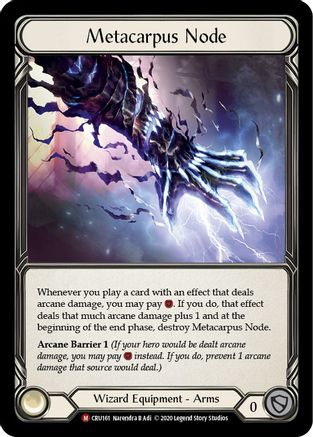 Metacarpus Node (CRU161) - Crucible of War 1st Edition