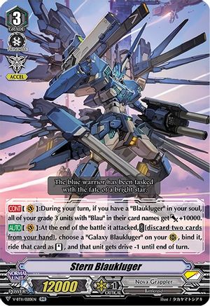 Stern Blaukluger (V-BT11/020EN) - V-BT11: Storm of the Blue Cavalry