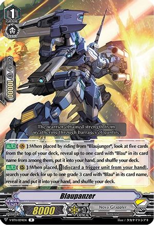 Blaupanzer (V-BT11/034EN) - V-BT11: Storm of the Blue Cavalry
