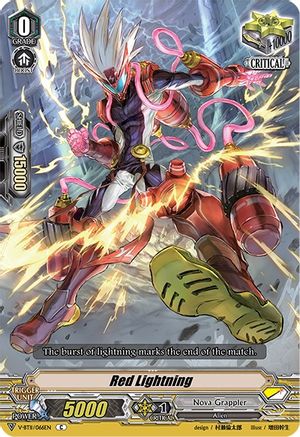 Red Lightning (V-BT11/066EN) - V-BT11: Storm of the Blue Cavalry