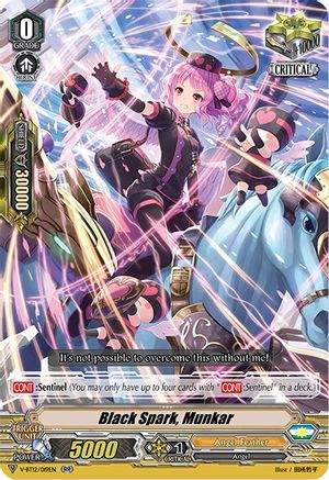 Black Spark, Munkar (V-BT12/019EN) - V-BT12: Divine Lightning Radiance