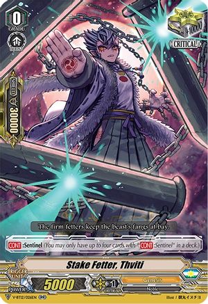 Stake Fetter, Thviti (V-BT12/026EN) - V-BT12: Divine Lightning Radiance