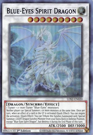 Blue-Eyes Spirit Dragon (Purple) (LDS2-EN020) - Legendary Duelists: Season 2 1st Edition
