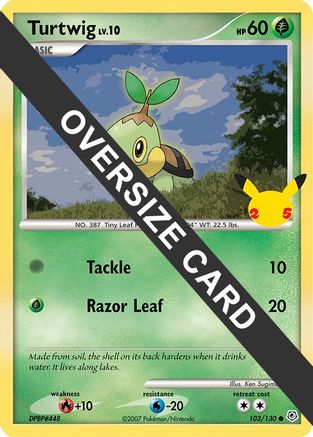 Turtwig First Partner Pack - Promo