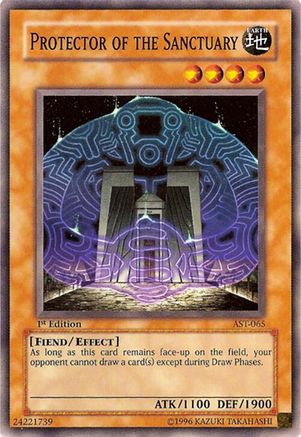 Protector of the Sanctuary (AST-065) - Ancient Sanctuary 1st Edition