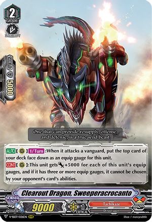 Clearout Dragon, Sweeperacrocanto (V-SS07/026EN) - V-SS07: Clan Selection Plus Vol.1