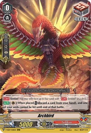 Archbird (V-SS07/028EN) - V-SS07: Clan Selection Plus Vol.1