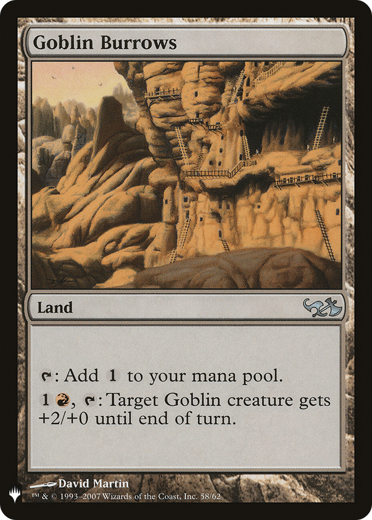 Goblin Burrows (LIST-058) - The List