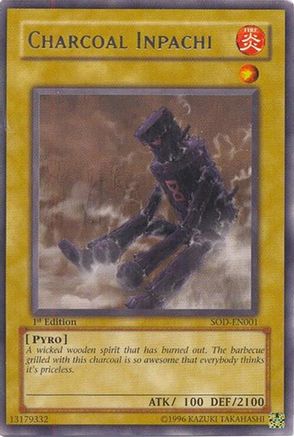 Charcoal Inpachi (SOD-EN001) - Soul of the Duelist 1st Edition